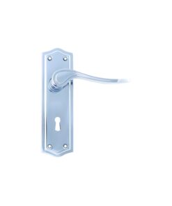 Orford Lock Furniture To En1906 (Pt3) - Chrome Plated and Satin Nickel Plated Set
