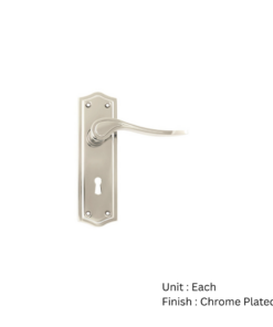 Orford Lock Furniture To En1906 (Pt3) - Chrome Plated and Satin Nickel Plated Set