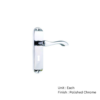 Berkeley Lock Furniture To En1906 (Part 3) - Chrome Plated and Satin Nickel Plated Set