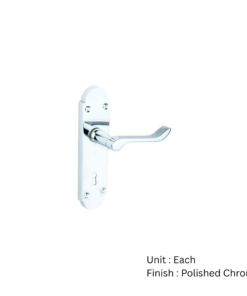 Carisbrooke Lock Furniture To En1906 Part 3 - Polished Chrome and Satin Nickle Set