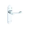 Carisbrooke Latch Furniture To En1906 Part 3 - Polished Chrome and Satin Nickel Set