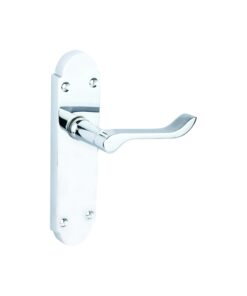 Carisbrooke Latch Furniture To En1906 Part 3 - Polished Chrome and Satin Nickel Set