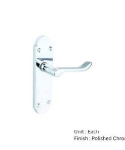 Carisbrooke Latch Furniture To En1906 Part 3 - Polished Chrome and Satin Nickel Set