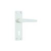 Whitworth Aluminium Lock Handle Satin Anodised Set