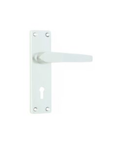 Whitworth Aluminium Lock Handle Satin Anodised Set