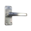Whitworth Aluminium Latch Handle Satin Anodised Set