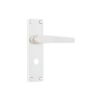 Whitworth Aluminium Bathroom/Privicy Handle Satin Anodised Set