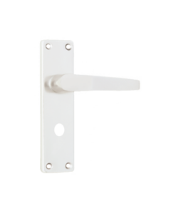 Whitworth Aluminium Bathroom/Privicy Handle Satin Anodised Set