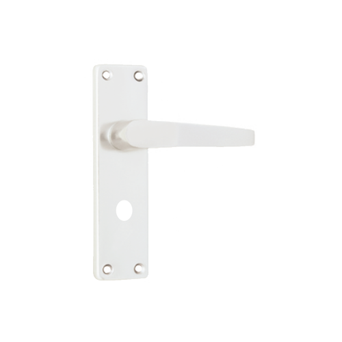 Whitworth Aluminium Bathroom/Privicy Handle Satin Anodised Set