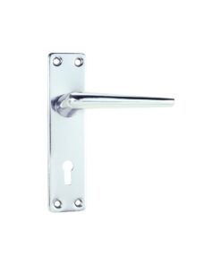 Brunel Lock Furniture Polished And Anodised Set