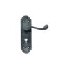 Black Antique Turnberry Lock Epoxy Black Set