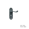 Black Antique Turnberry Lock Epoxy Black Set