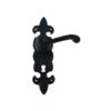 Black Antique Ornate Lock Furniture - Belvoir Epoxy Black Set
