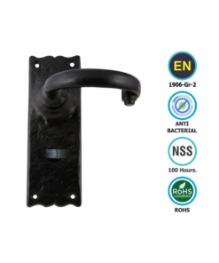 Black Antique Traditional Bathroom Furniture - Ludlow Epoxy Black Set