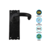 Black Antique Traditional Latch Furniture - Ludlow Epoxy Black Set