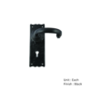 Black Antique Traditional Lock Furniture - Ludlow Epoxy Black Set