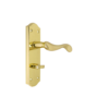 Satin Brass Polished