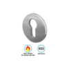 Euro Profile Escutcheon - Pack Of 2 52mm Satin Stainless Pack