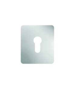 Repair Escutcheon - Aluminium Stick On Type R/C - Euro Cyl 47.5 X 65.5 X 1.5 Anodised Aluminium Each