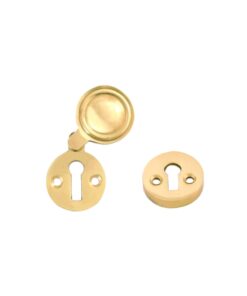 Victorian Open And Covered Escutcheon 32mm Set