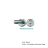 Stainless Steel Bathroom Indicator - Disabled 51mm Polished Stainless Steel Each