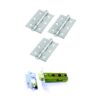 CE Fire Door Pack - 1½ Pair 451 BB (75mm) / Tubular Latch (63mm)