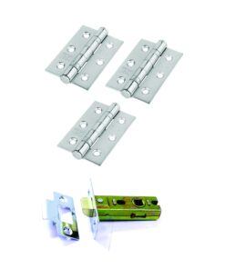 CE Fire Door Pack - 1½ Pair 451 BB / Tubular Latch (76mm)