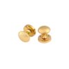 Victorian Sprung Mortice Knob Set 53mm Polished Electro Brass Set