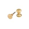 Victorian Rim Knob Set 53mm Polished Electro Brass Set