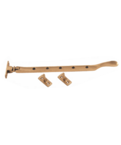 Brass Casement Stay 250mm with Different Finish Each