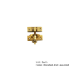 Brighton Sash Fastener - 22mm with Different Finish Each