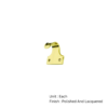 Sash Window Lift - Brass With Different Finish Each