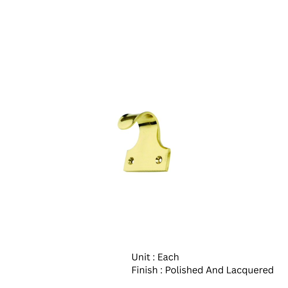 Sash Window Lift - Brass With Different Finish Each