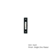 Sash Pulley Nylon Wheel Zinc Plated  Each