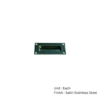Flush Pull - Stainless Steel 100 X 50mm Satin Each