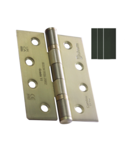 Mild Steel 2 Ball Bearing Hinge - CE11 Pair - Boxed 100 X 76mm with Multiple Finish