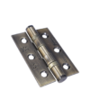 Stainless Steel Ball Bearing Hinge - 1 1/2 Pair - CE7 - Boxed 76 X 51mm Satin