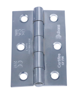 Stainless Steel Ball Bearing Hinge - 6 Pair C/W Intumescent 100 X 76 X 3mm Satin 6 Pair