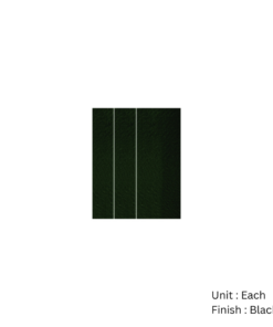 Intumescent Pads For Ss Bb Hinges - Pack Of 6 75 X 18mm - 0.8mm Black Pack