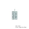 Loose Pin Light Butt Hinge - Pair with Multiple Finish and Size Available