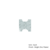 Steel Parliament Hinge - Pair 100 x 50 x 100mm with Multiple Finish