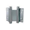 Double Action Spring Hinge - Pair Epoxy Silver With Different Finish Each