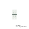 Backflap Hinge - Prepack - Pair Bright Zinc Plated with Multiple Sizes