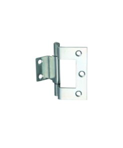Cranked Cabinet Hinge - Pair 63mm Bright Zinc Plated Pair