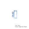 Hurlinge - Pair 100mm Bright Zinc Plated Pair