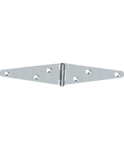 Strap Hinge - Pair Bright Zinc Plated Available in Multiple Sizes