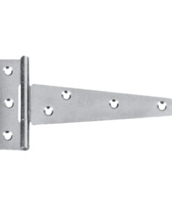 Heavy Scotch Tee Hinges Hot Spelter Galvanised Pair with Multiple Sizes