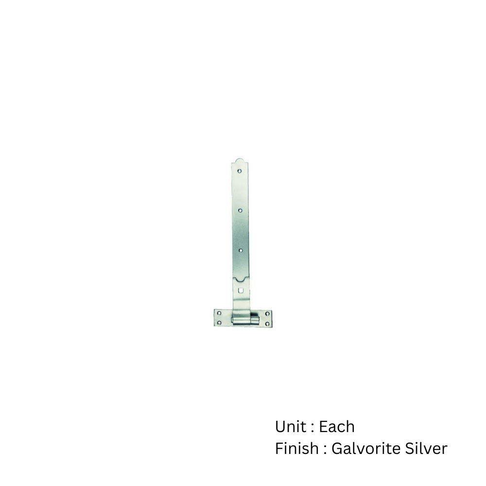 Cranked Hook and Band - Galvorite Silver Pair 2 Cranked Hook and Band - Galvorite Silver Pair