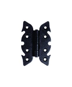 Black Antique Butterfly Hinge - Pair 76mm Epoxy Black Pair