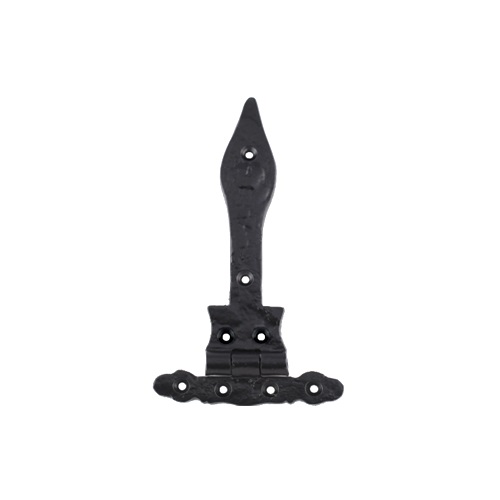 Black Antique Heavy Ornate Hinge - Epoxy Black Pair 1 Black Antique Heavy Ornate Hinge - Epoxy Black Pair